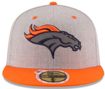Broncos Fresh Logo khaki Fitted Hat LX