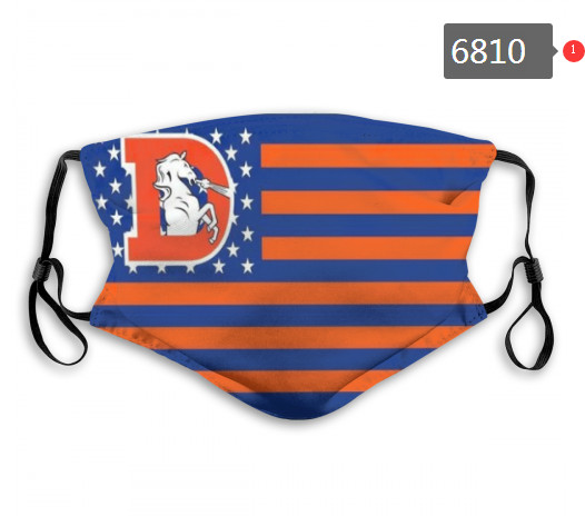 Broncos PM2.5 Mask with Filter Double Protection   6810