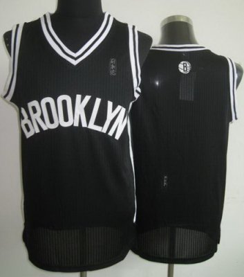 Brooklyn Nets Blank Black Revolution 30 NBA Jerseys