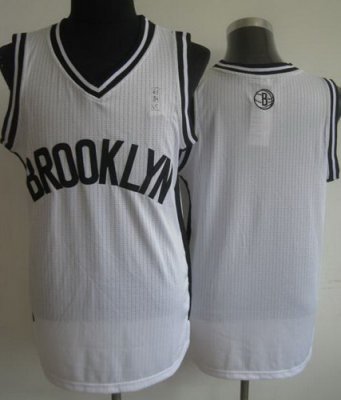 Brooklyn Nets Blank White Revolution 30 NBA Jerseys