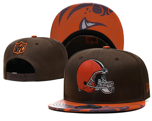 Browns Snapback Hat--YD