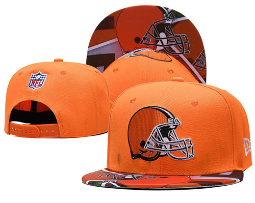 Browns Team logo Snapback Hat--LH