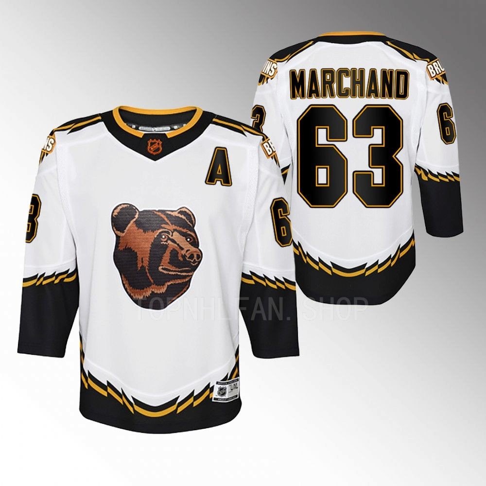 Bruins Brad Marchand 2022 Special Edition 2.0 Jersey Youth Replica Stitched