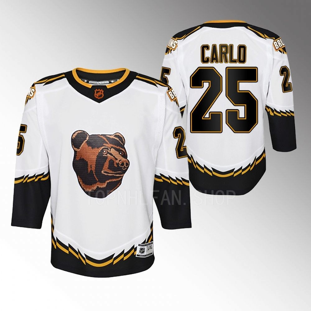 Bruins Brandon Carlo 2022 Special Edition 2.0 Jersey Youth Replica Stitched