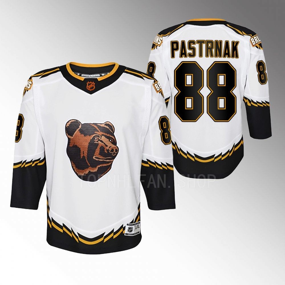 Bruins David Pastrnak 2022 Special Edition 2.0 Jersey Youth Replica Stitched