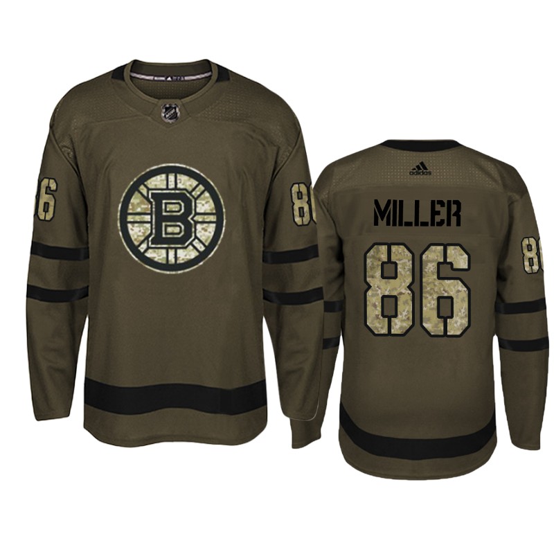 Bruins Kevan Miller Camo Military Jersey