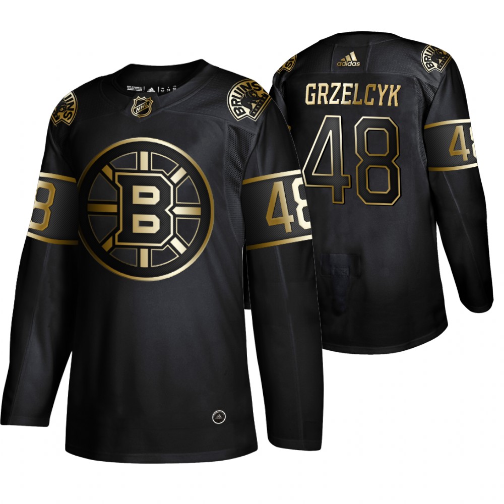 Bruins Matt Grzelcyk Black Authentic 2019 NHL Golden Edition Jersey