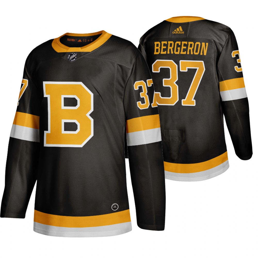 Bruins Patrice Bergeron Black Third Men's Jersey
