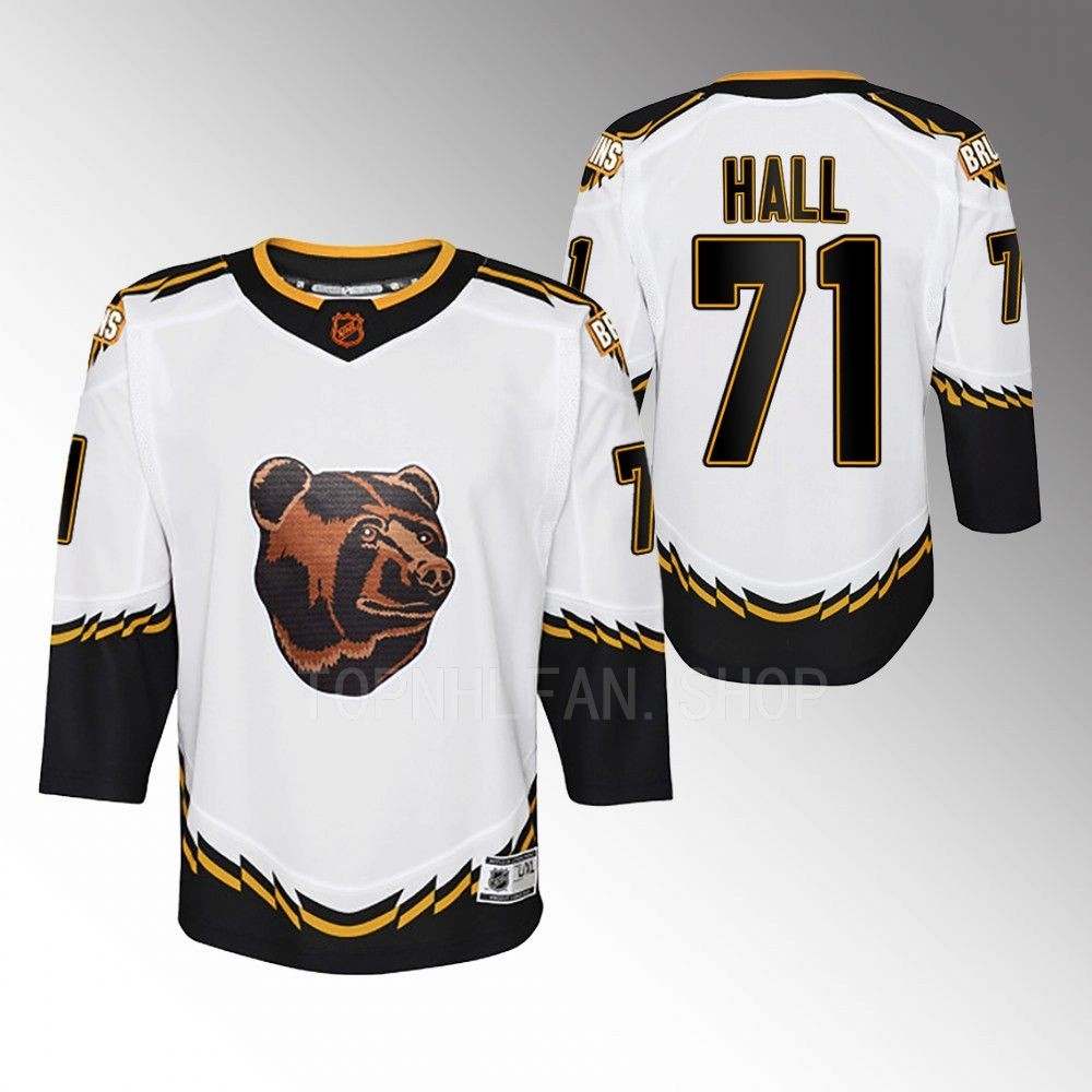 Bruins Taylor Hall 2022 Special Edition 2.0 Jersey Youth Replica Stitched