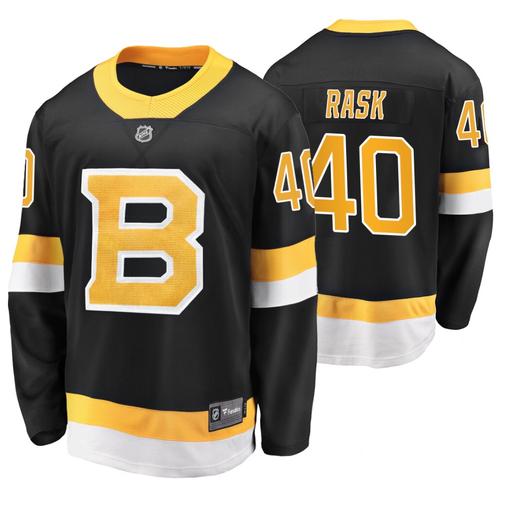 Bruins Tuukka Rask Black Alternate Premier Breakaway Jersey
