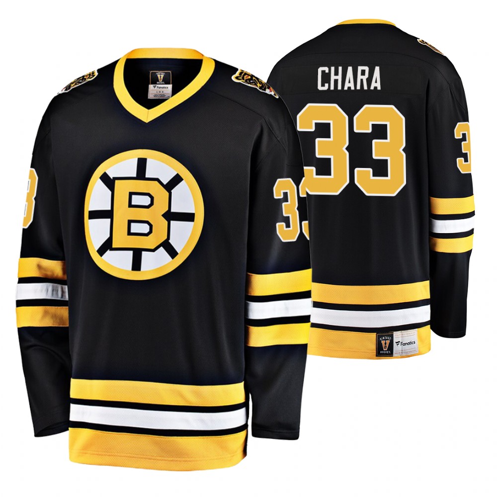 Bruins Zdeno Chara 1962-63 Heritage Premier Breakaway Jersey