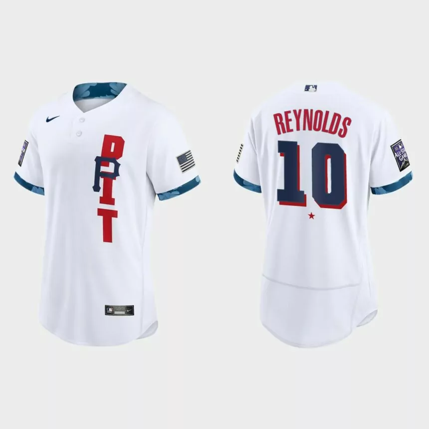 Bryan Reynolds Pittsburgh Pirates 2021 MLB All-Star Game Authentic Jersey – White