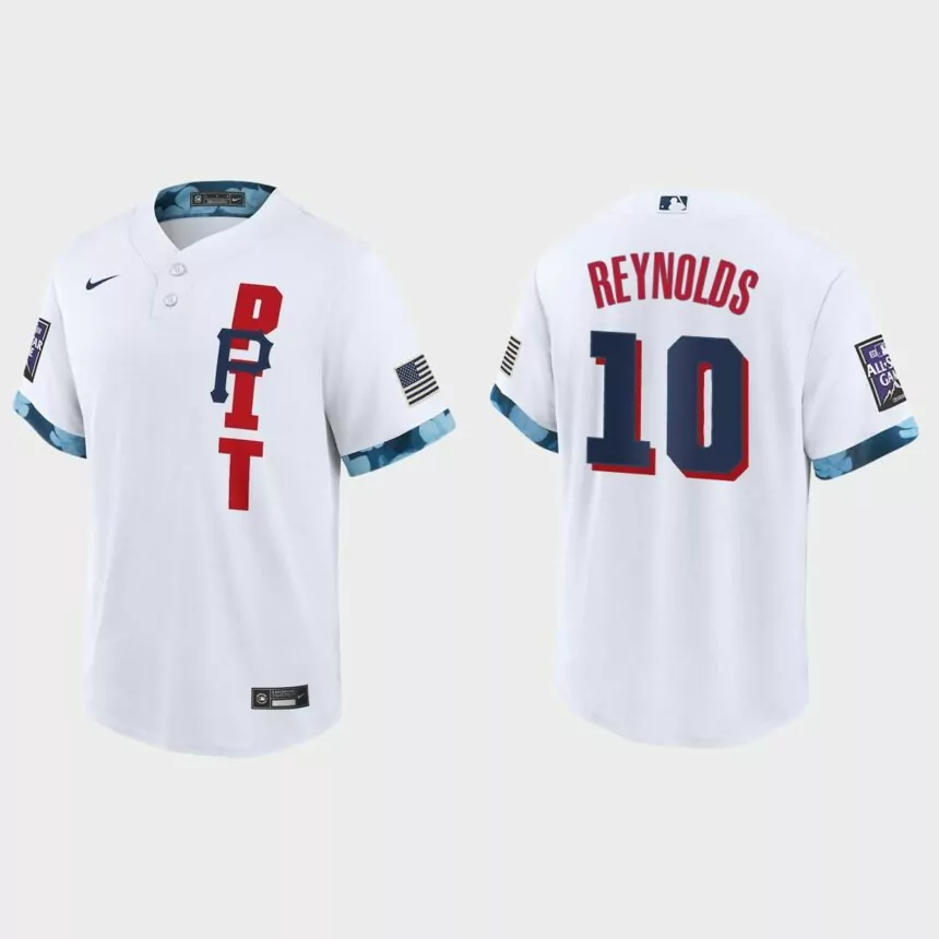 Bryan Reynolds Pittsburgh Pirates 2021 MLB All-Star Game Replica Jersey – White