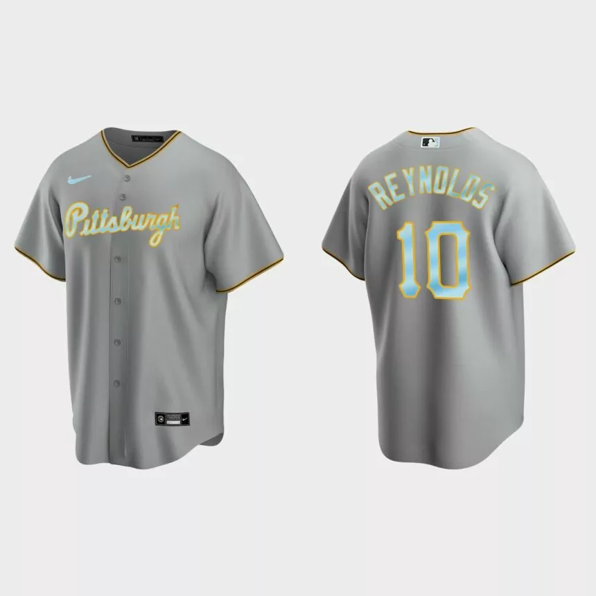 Bryan Reynolds Pittsburgh Pirates 2022 Father’s Day Replica Jersey – Gray