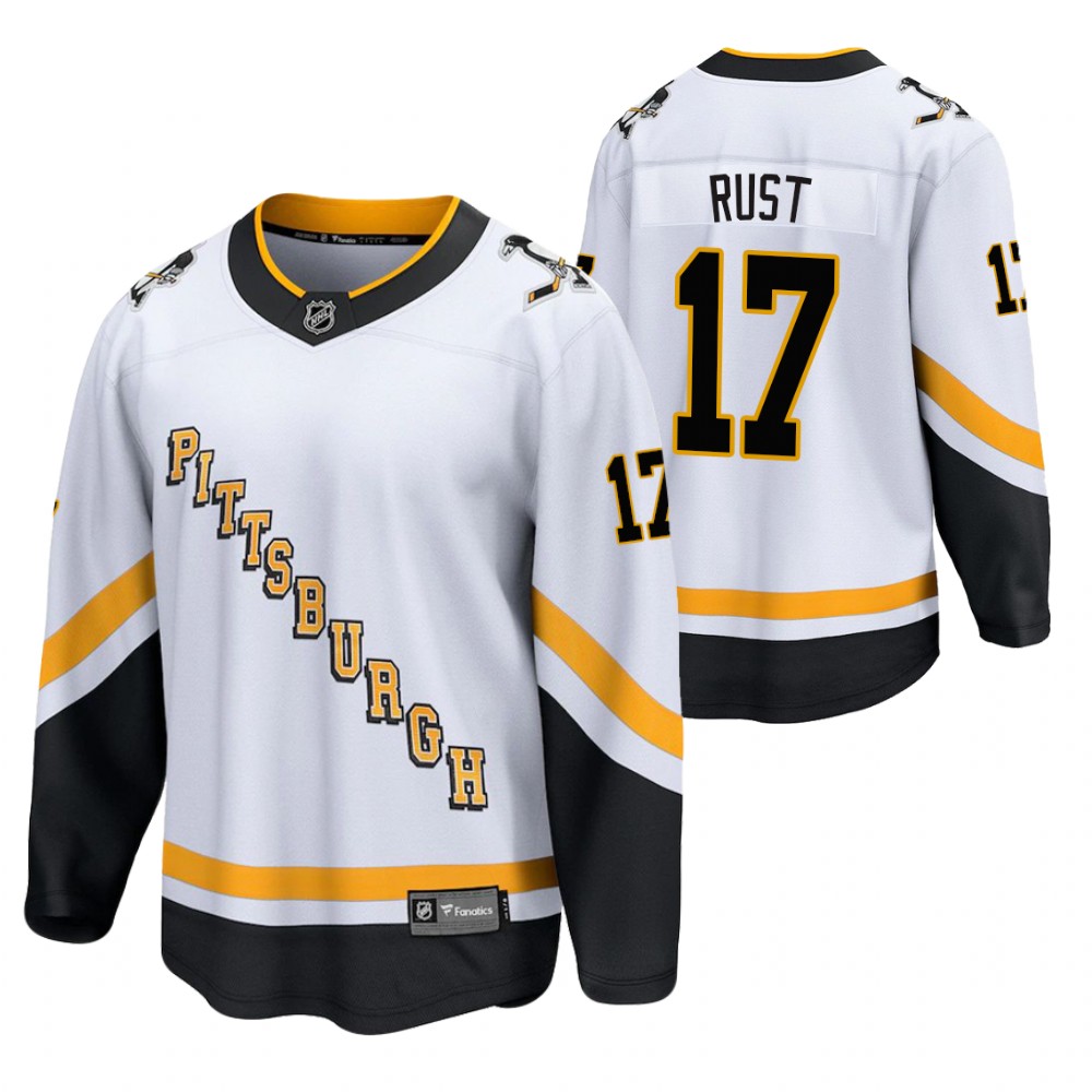 Bryan Rust Penguins 2021 Special Edition White Jersey