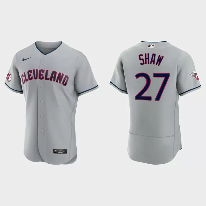 Bryan Shaw Cleveland Guardians Authentic Jersey – Gray