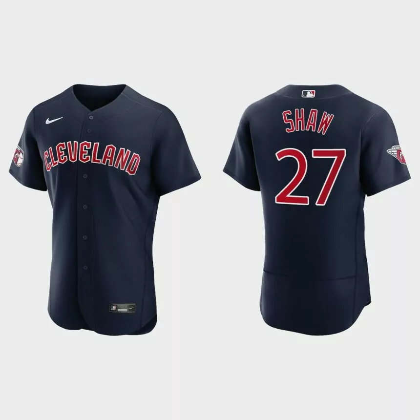Bryan Shaw Cleveland Guardians Authentic Jersey – Navy