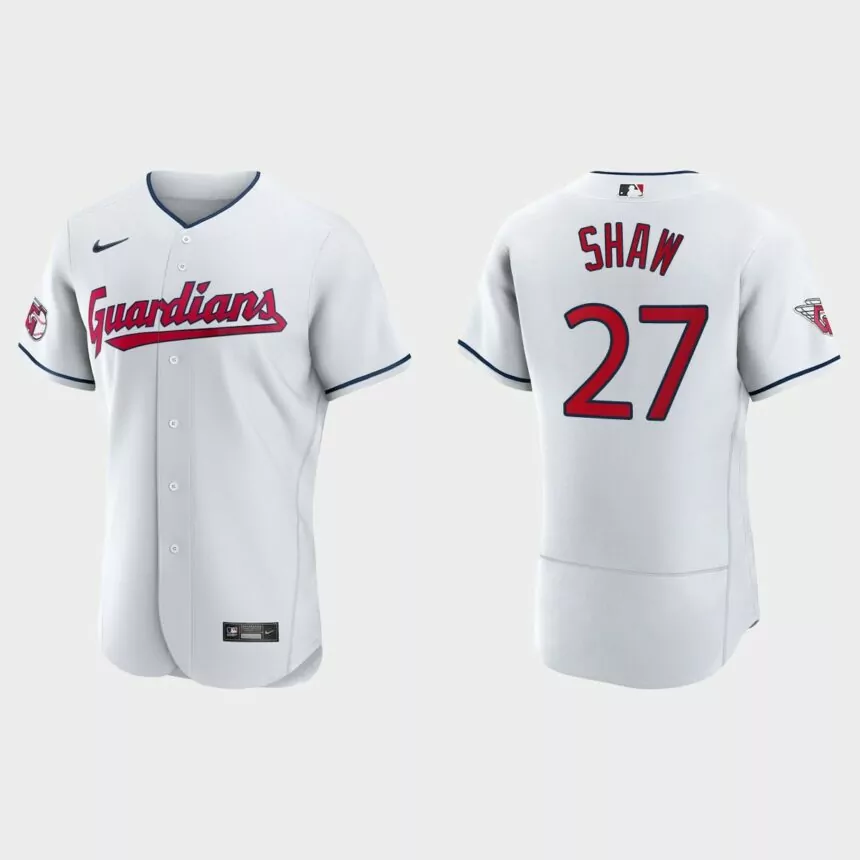 Bryan Shaw Cleveland Guardians Authentic Jersey – White