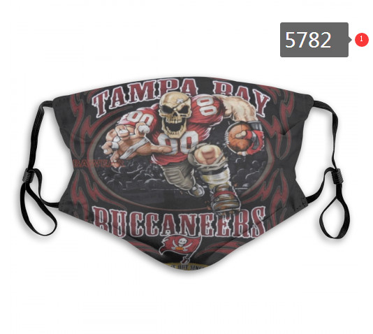 Buccaneers Skull Mask with PM2.5 Filter Double Protection  (1)