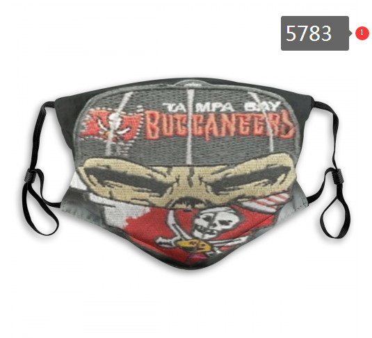 Buccaneers Skull Mask with PM2.5 Filter Double Protection  (2)