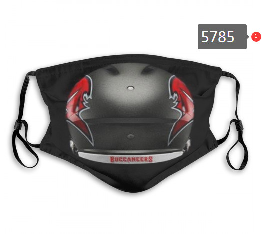 Buccaneers Skull Mask with PM2.5 Filter Double Protection  (4)
