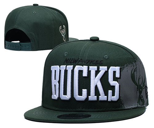 Bucks Team Logo Green Adjustable Hat YD 1