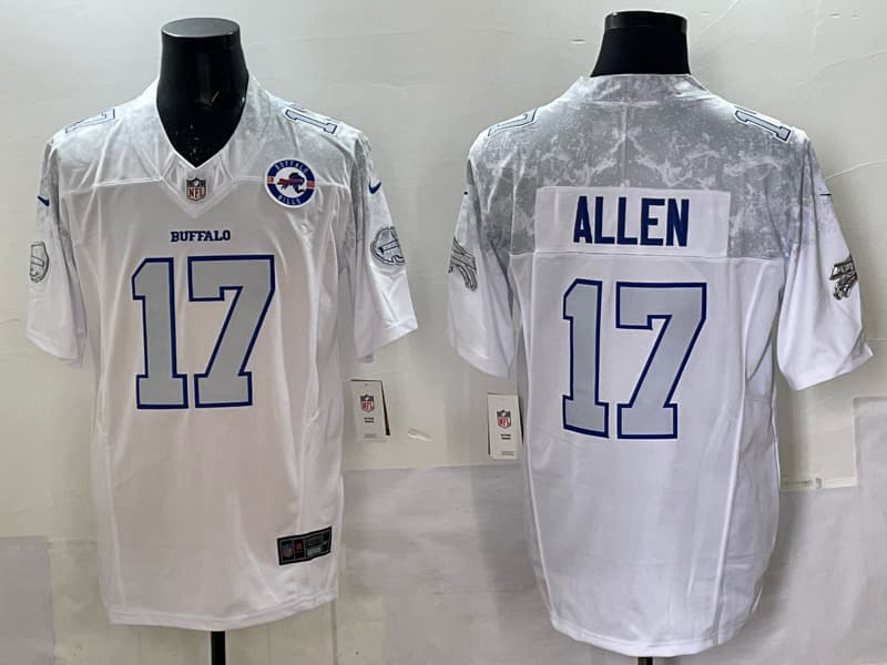 Buffalo   Bills 2025 Jersey All Stitched -    Josh Allen - 17