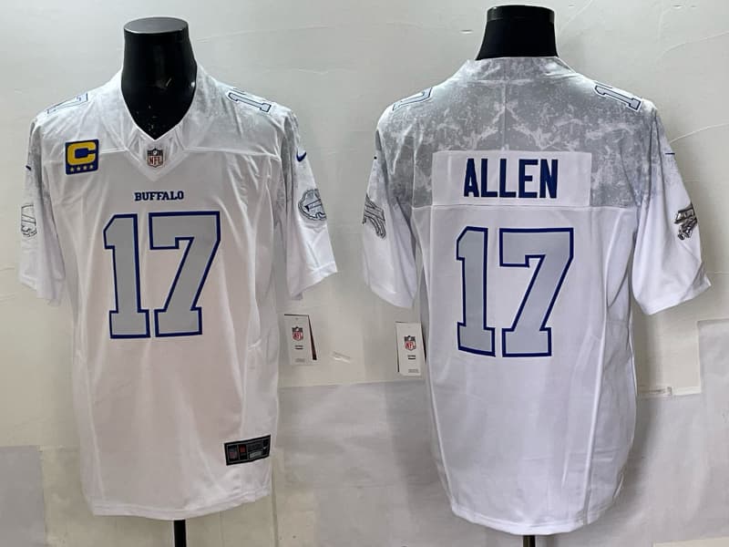 Buffalo Bills    2025 Jersey All Stitched -    Josh Allen - 17