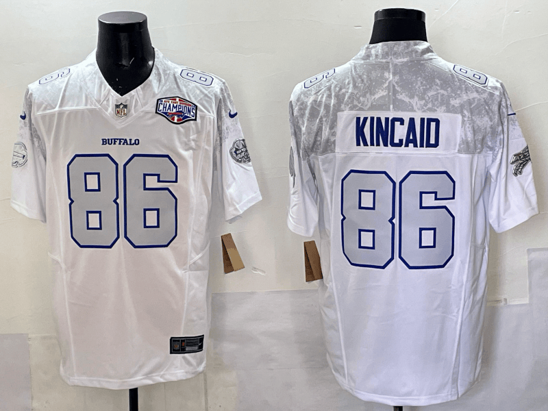 Buffalo Bills    2025 Jersey All Stitched  Dalton Kincaid - 86