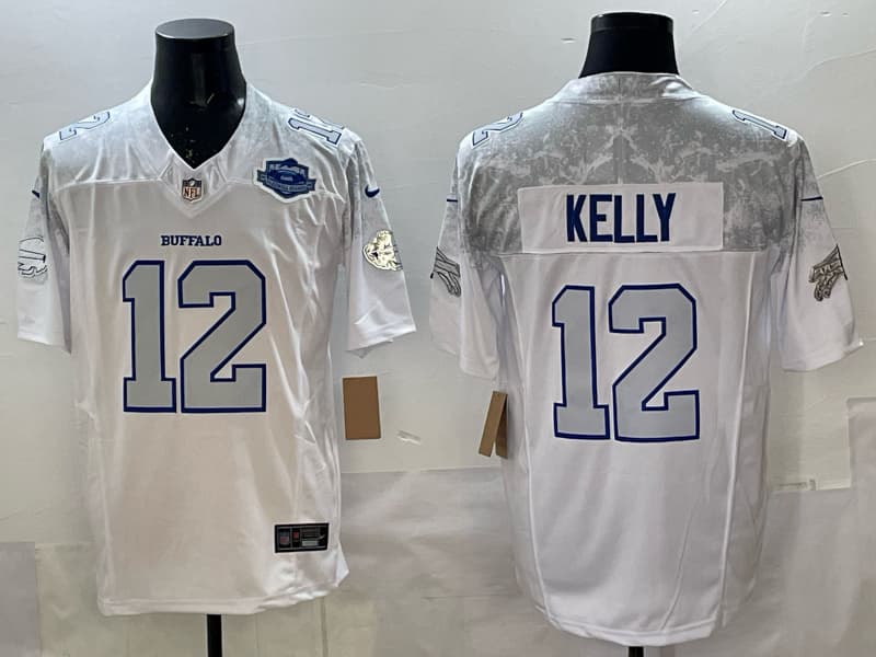 Buffalo Bills   2025  Jersey     All Stitched -  12 kelly