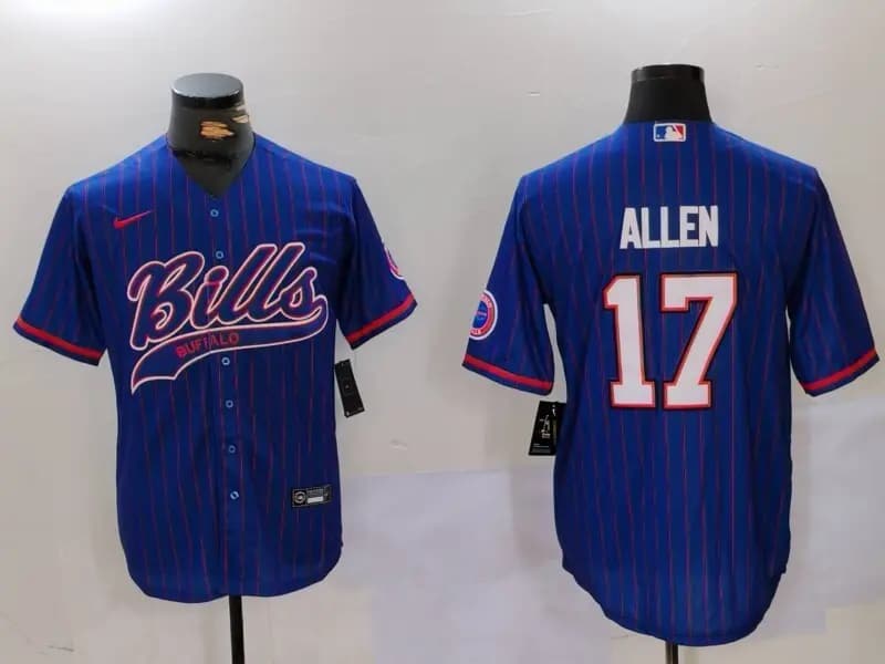 Buffalo Bills  2025 Jersey     17 Josh Allen