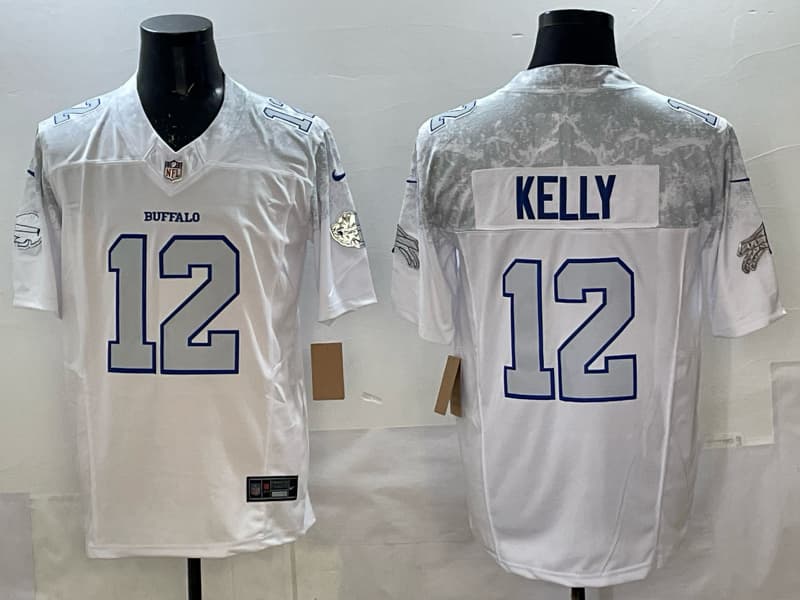Buffalo Bills 2025  Jersey     All Stitched -  12 kelly