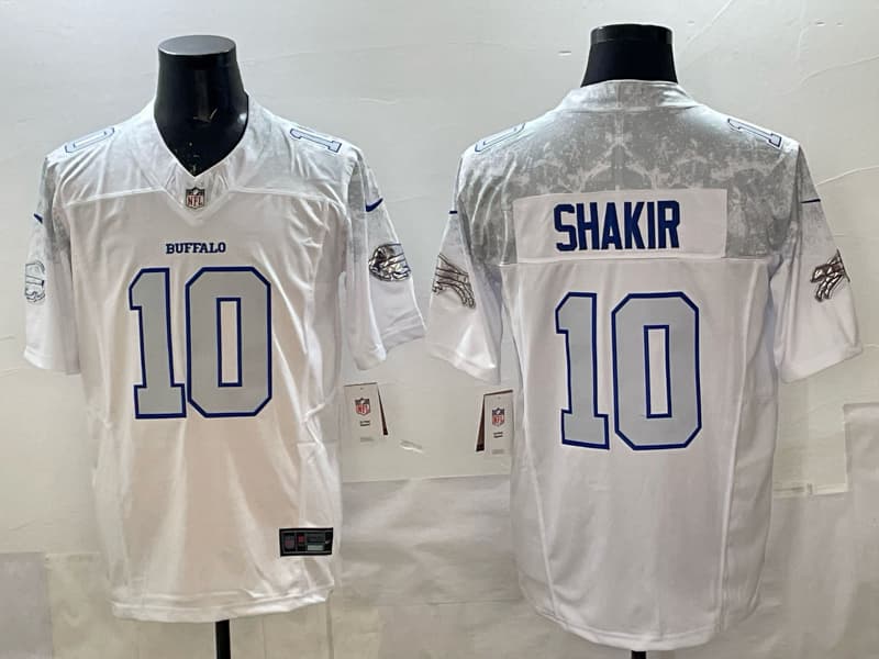 Buffalo Bills 2025  Jersey     All Stitched - Khalil Shakir  # 10