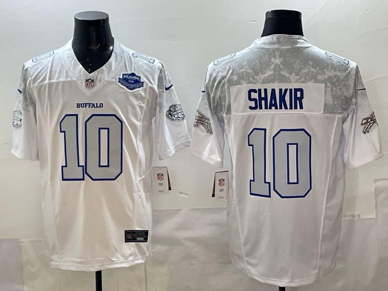Buffalo Bills 2025  Jersey     All Stitched - Khalil Shakir # 10