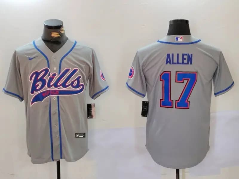 Buffalo Bills 2025 Jersey         All Stitched -  17 Josh Allen
