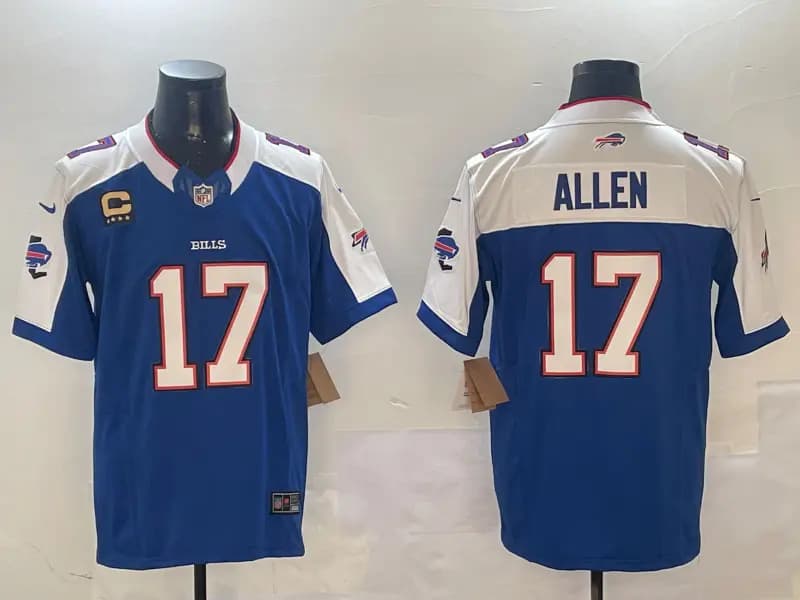 Buffalo Bills 2025 Jersey   All Stitched  17 Josh Allen