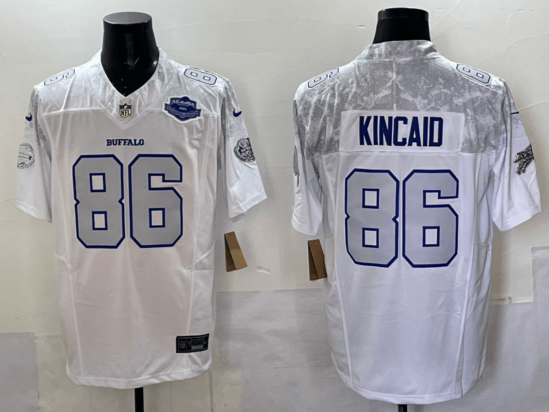 Buffalo Bills 2025 Jersey   All Stitched  Dalton Kincaid - 86