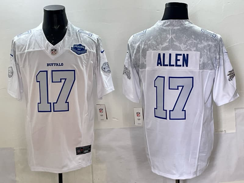 Buffalo Bills 2025 Jersey All Stitched -       Josh Allen - 17
