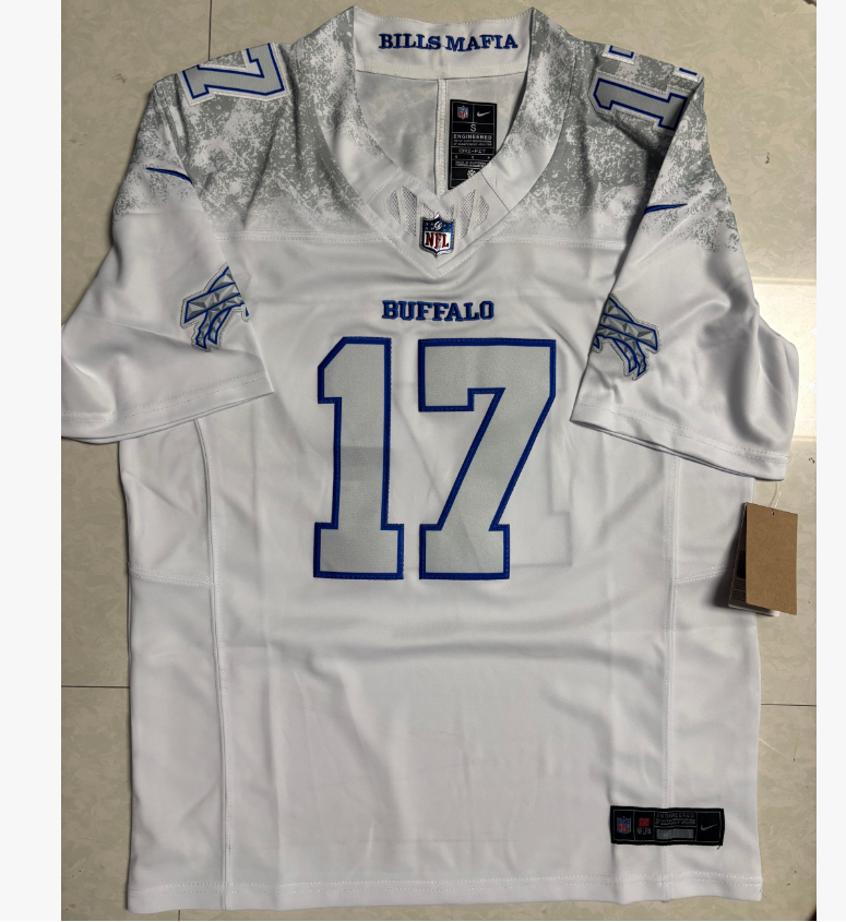 Buffalo Bills 2025 Jersey All Stitched -    Josh Allen   17