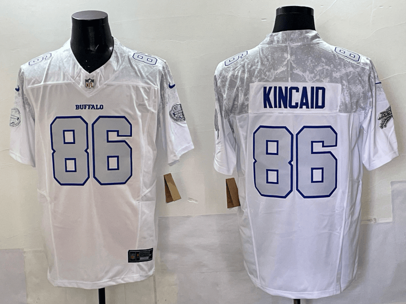 Buffalo Bills 2025 Jersey All Stitched     Dalton Kincaid - 86