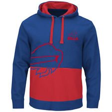 Buffalo Bills Blue All Stitched Hooded Sweatshirt
