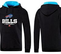 Buffalo Bills Critical Victory Pullover Hoodie Black & Blue