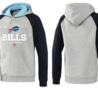 Buffalo Bills Critical Victory Pullover Hoodie Grey & Black