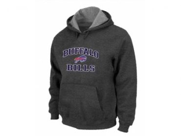 Buffalo Bills Heart & Soul Pullover Hoodie D.Grey
