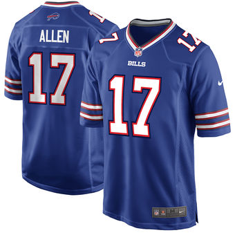 Buffalo Bills Josh Allen Nike Royal 2018 NFL Draft Pick Limited Jersey