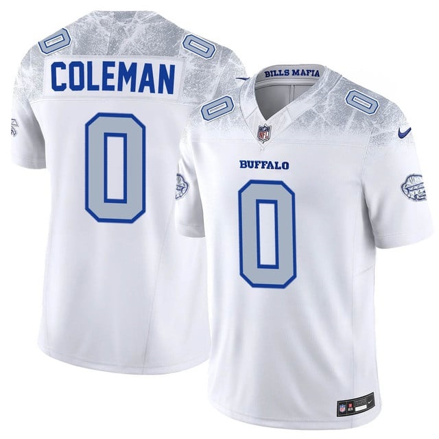 Buffalo Bills Vapor F.U.S.E. Limited Rivalry Series Jersey - All Stitched Keon Coleman - 0