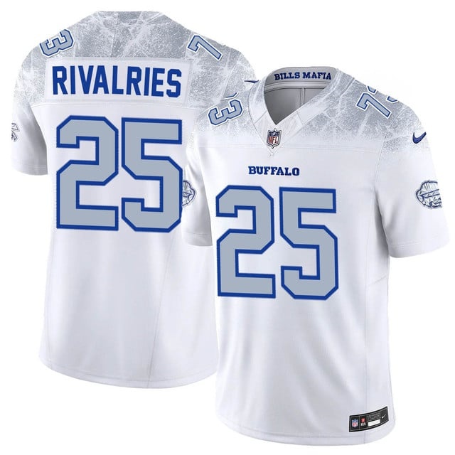 Buffalo Bills Vapor F.U.S.E. Limited Rivalry Series Jersey - All Stitched Rivalries - 25