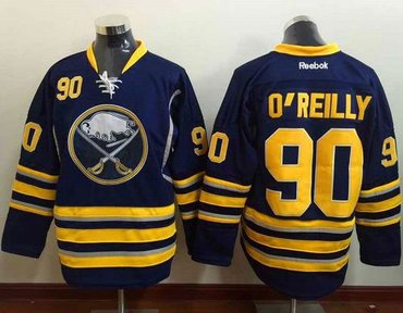 Buffalo Sabres #90 Ryan O'Reilly Navy Blue Home NHL Jersey