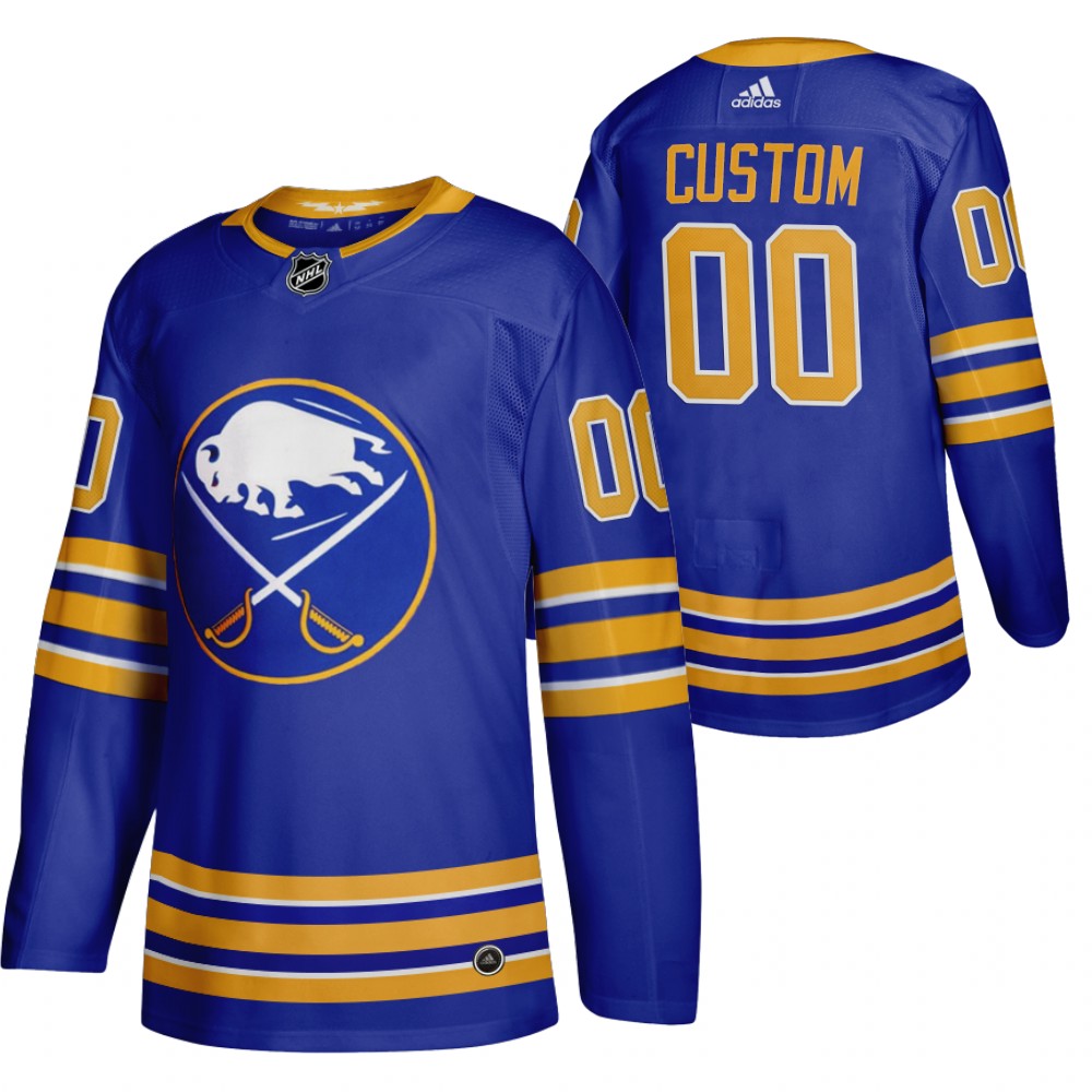 Buffalo Sabres 2020-21 Home Custom Return to Royal Jersey