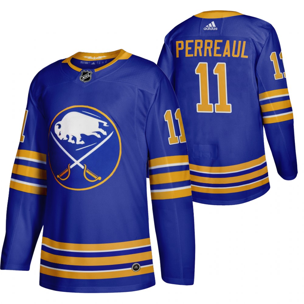 Buffalo Sabres 2020-21 Home Gilbert Perreault Return to Royal Jersey
